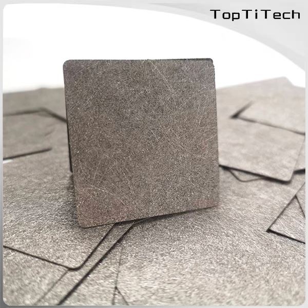 0.4mm Ti Felt pre LGDL v PEM elektrolyzéri